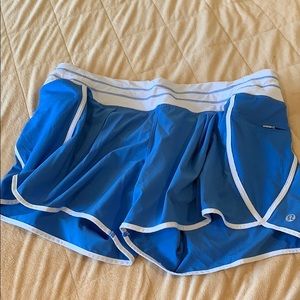 Lululemon workout shorts.